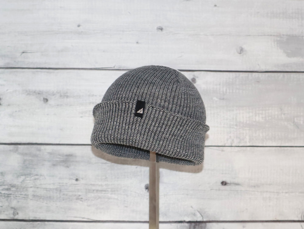 Toddler Acrylic Cuff in Gray and Black