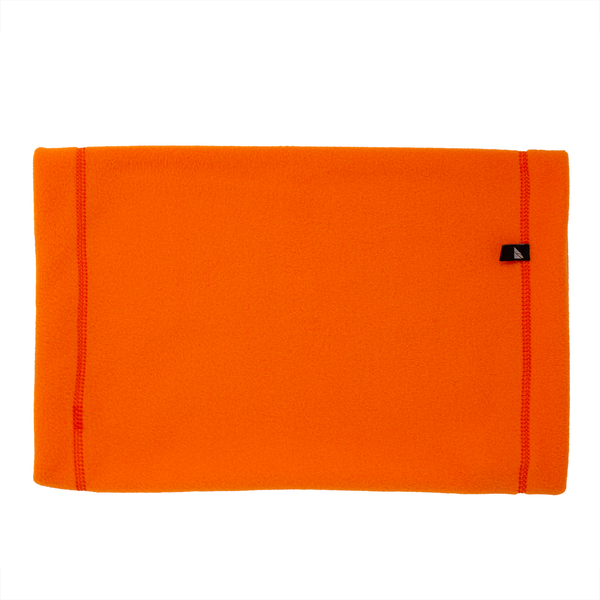 Adult Fleece Neck Gaiter in Neon Orange