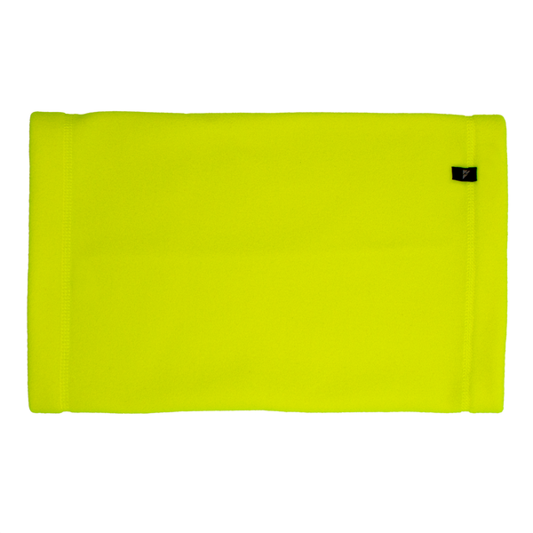 Adult Fleece Neck Gaiter in Neon Yellow