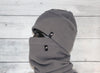 Adult Fleece Cap and Gaiter Set in Gray