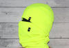 Adult Fleece Cap and Gaiter Set in Neon Yellow