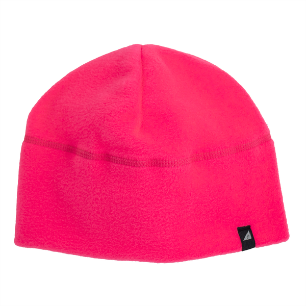 Adult Fleece Cap in Neon Pink