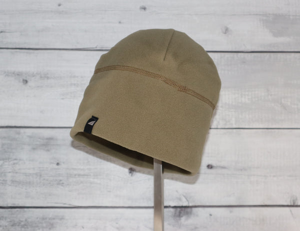 Adult Fleece Cap in Tan