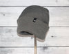 Adult Versatile Wool Watch Cap in Gray