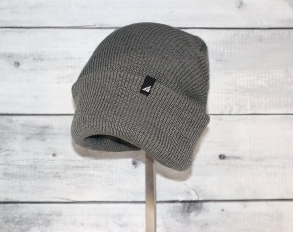 Adult Versatile Wool Watch Cap in Gray