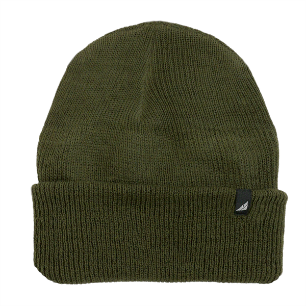 Adult Versatile Wool Watch Cap in Green