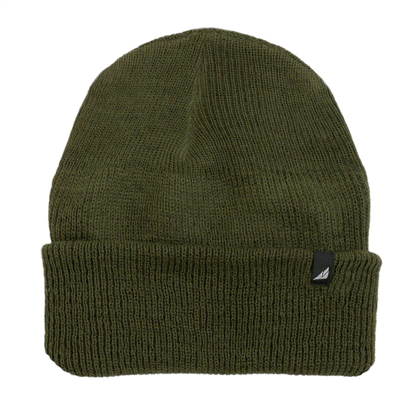 Adult Versatile Wool Watch Cap in Green