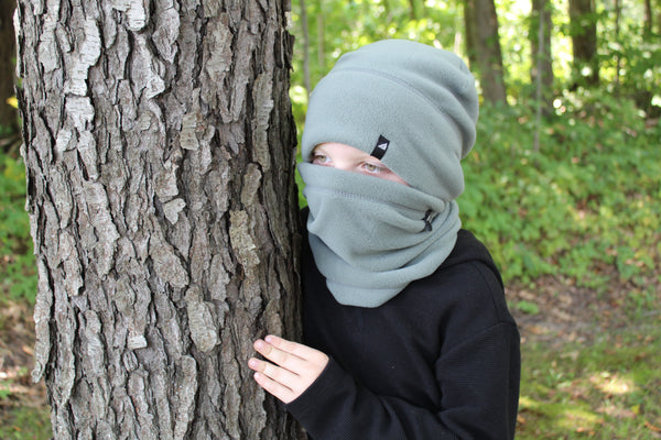 Child Fleece Cap and Neck Gaiter