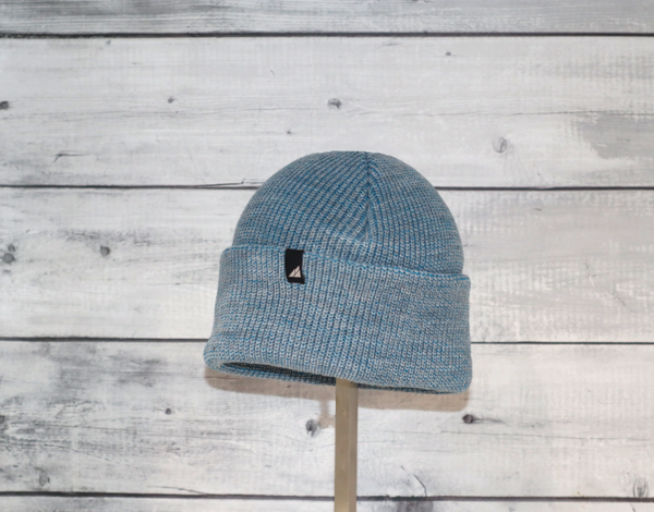Child Acrylic Cuff in Gray and Blue