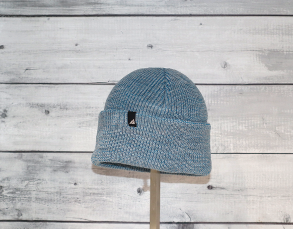 Child Acrylic Cuff in Gray and Blue