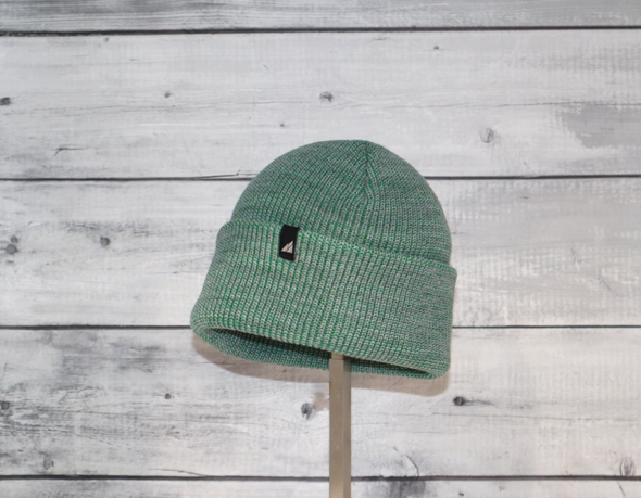 Child Acrylic Cuff in Green and Gray