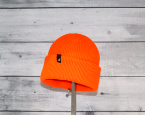 Child Acrylic Cuff in Neon Orange
