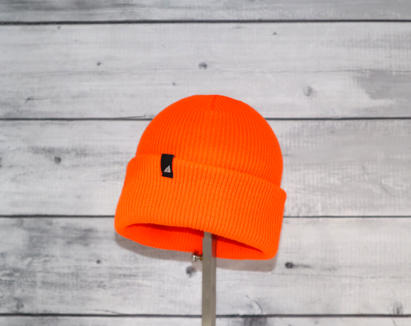 Child Acrylic Cuff in Neon Orange