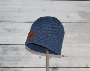 Child Acrylic/Wool Beanie in Blue