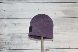 Child Acrylic/Wool Beanie in Purple