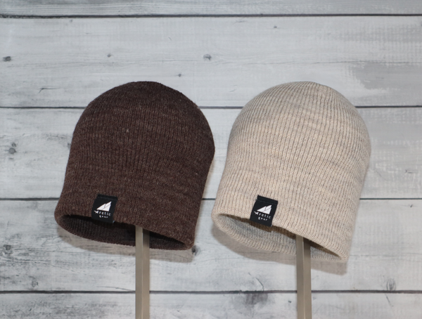 Child Acrylic/Wool Multipack - Brown and Beige