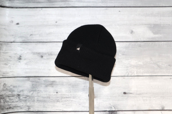 Child Acrylic/Wool Watch Cap in Black
