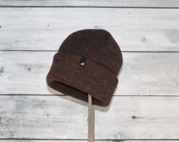 Child Acrylic/Wool Watch Cap in Brown