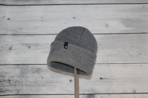 Child Acrylic/Wool Watch Cap in Light Gray