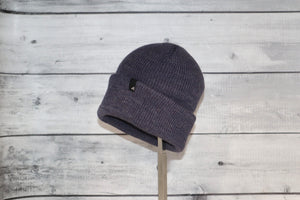 Child Acrylic/Wool Watch Cap in Purple