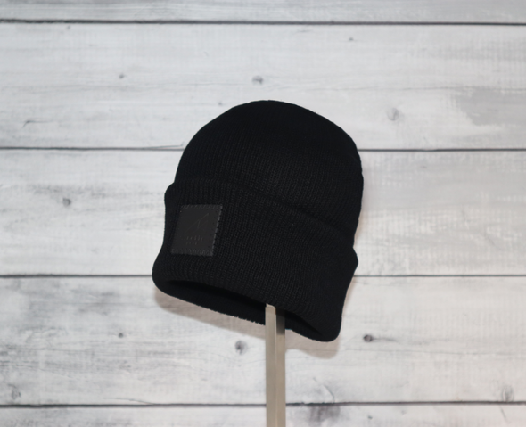 Child Wool Watch Cap in Black