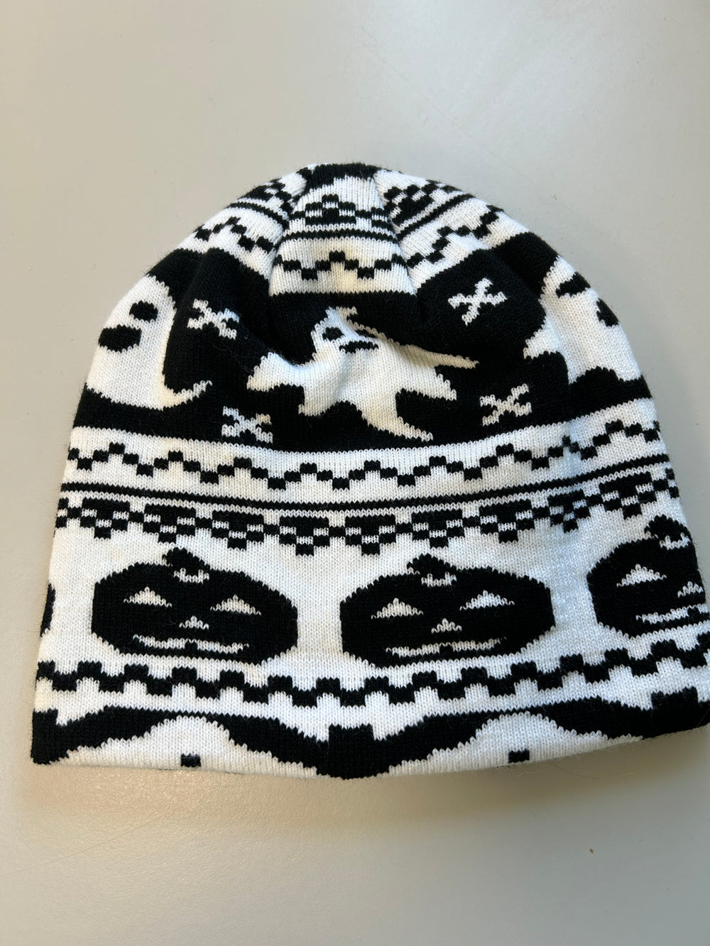 Halloween Hat- Black and White
