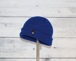 Infant Acrylic Cuff in Blue and Black