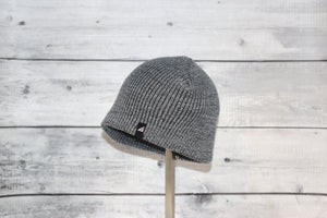 Infant Acrylic Cuff in Gray and Black