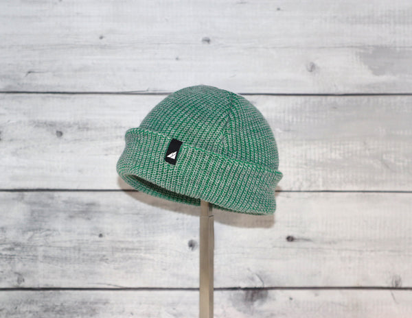 Infant Acrylic Cuff in Green and Gray