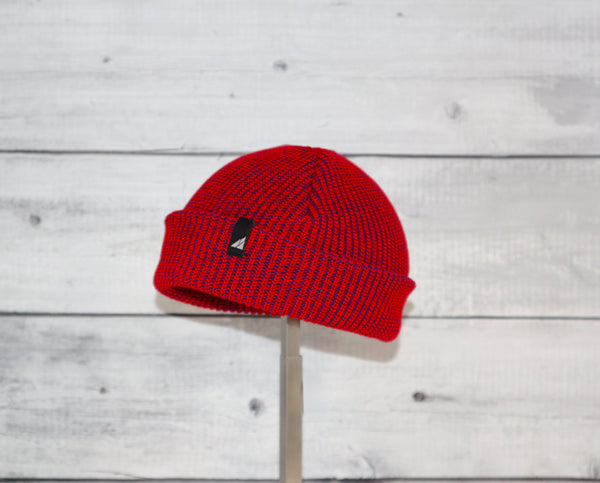 Infant Acrylic Cuff in Red and Blue