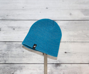 Toddler Acrylic Beanie in Blue and Gray