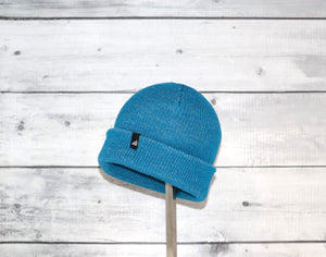 Toddler Acrylic Cuff in Blue and Gray