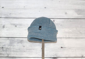 Toddler Acrylic Cuff in Gray and Blue