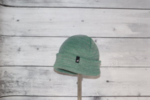 Toddler Acrylic Cuff in Green and Gray