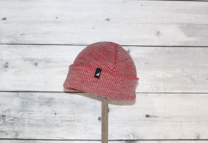 Toddler Acrylic Cuff in Red and Gray