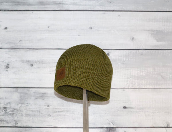 Toddler Acrylic/Wool Beanie in Green