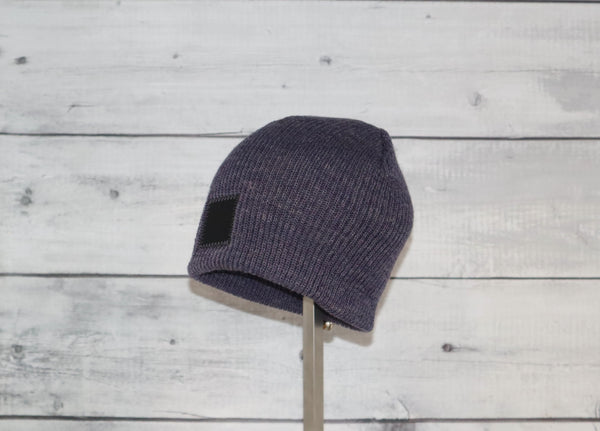 Toddler Acrylic/Wool Beanie in Purple