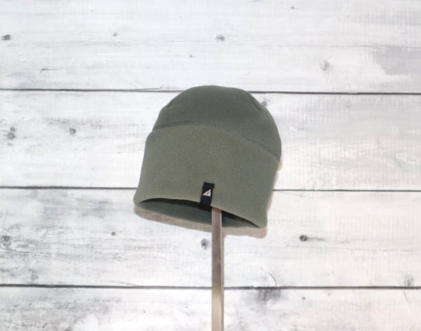Toddler Fleece Cap in Green