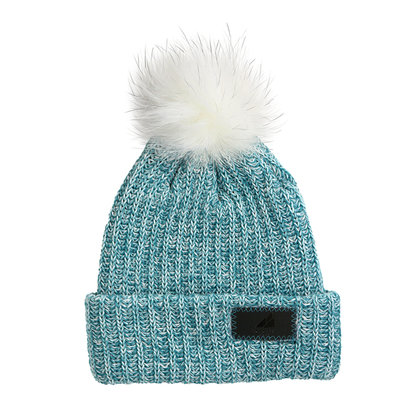 Adult Cotton Cuff Hat with Pom Sale