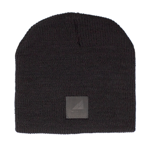 Adult Acrylic/Wool Beanie in Black