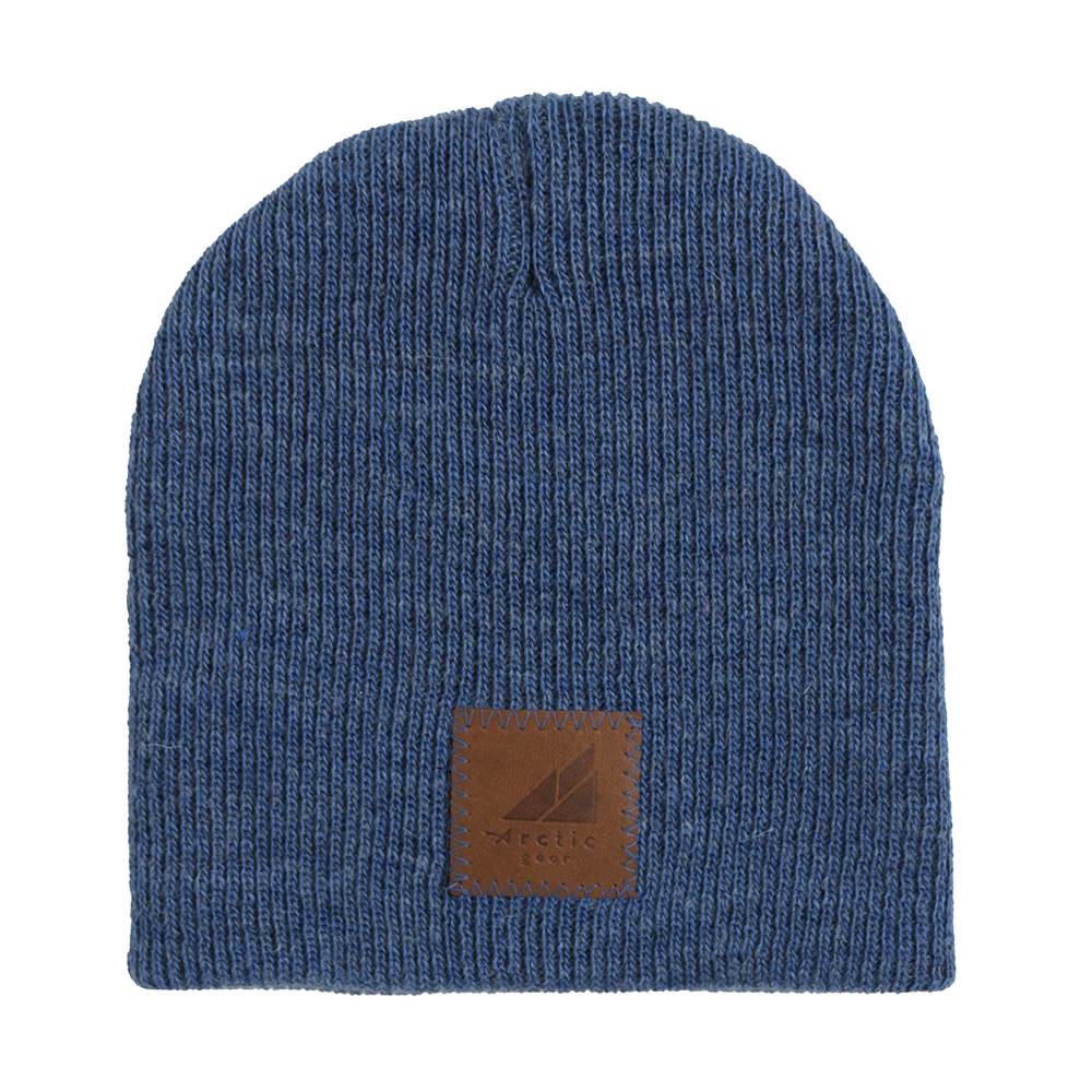Adult Acrylic/Wool Beanie in Blue