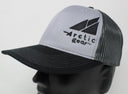 Adult Baseball Cap in Gray and Black