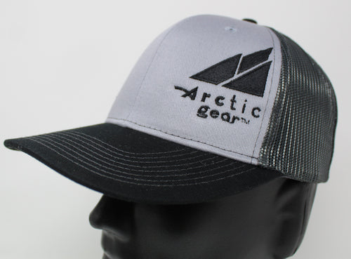 Adult Baseball Cap in Gray and Black