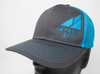 Adult Baseball Cap in Gray and Blue