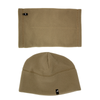 Adult Fleece Cap and Gaiter Set in Tan