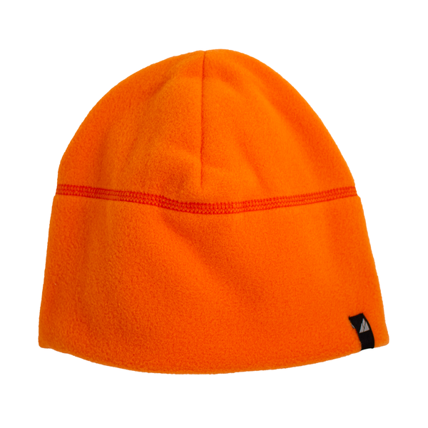 Adult Fleece Cap in Neon Orange
