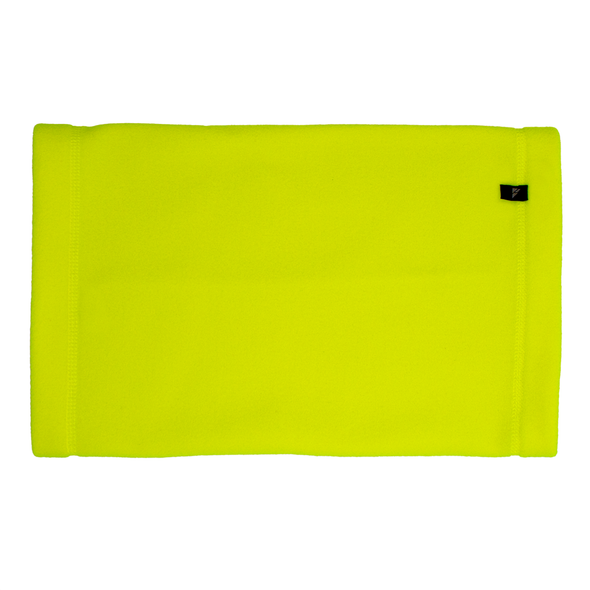 Adult Fleece Neck Gaiter in Neon Yellow