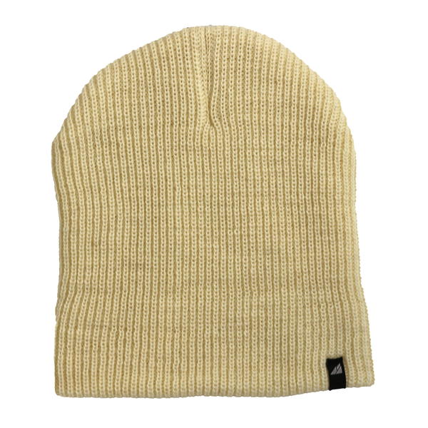 Adult Soft Wool Slouchy Beanie in Cream
