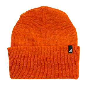 Adult Versatile Wool Watch Cap in Orange