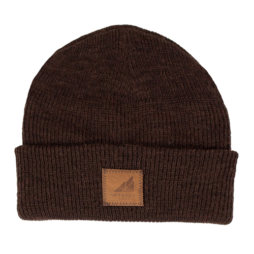 Adult Wool Watch Cap in Brown